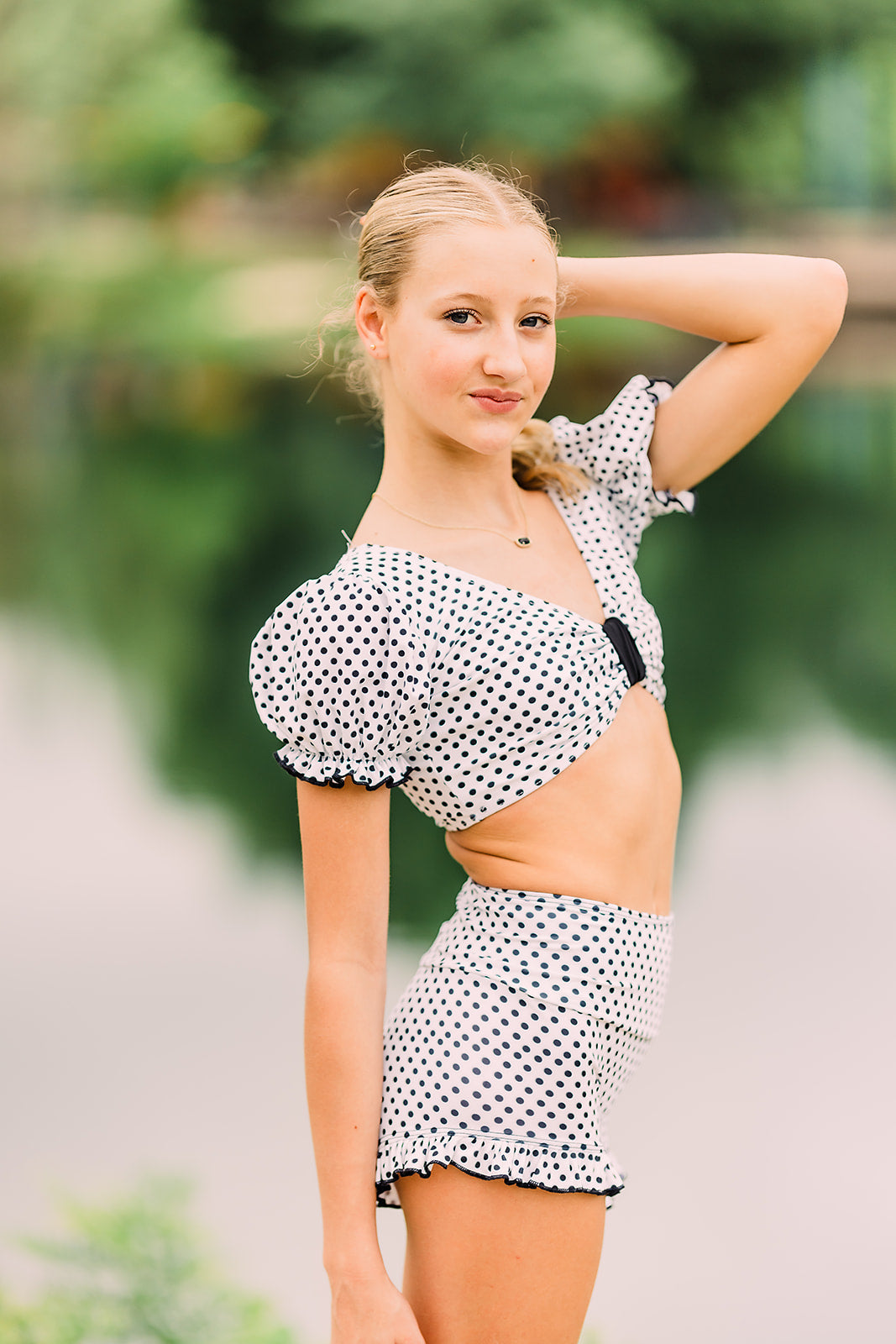 MINNIE POLKA DOT TOP