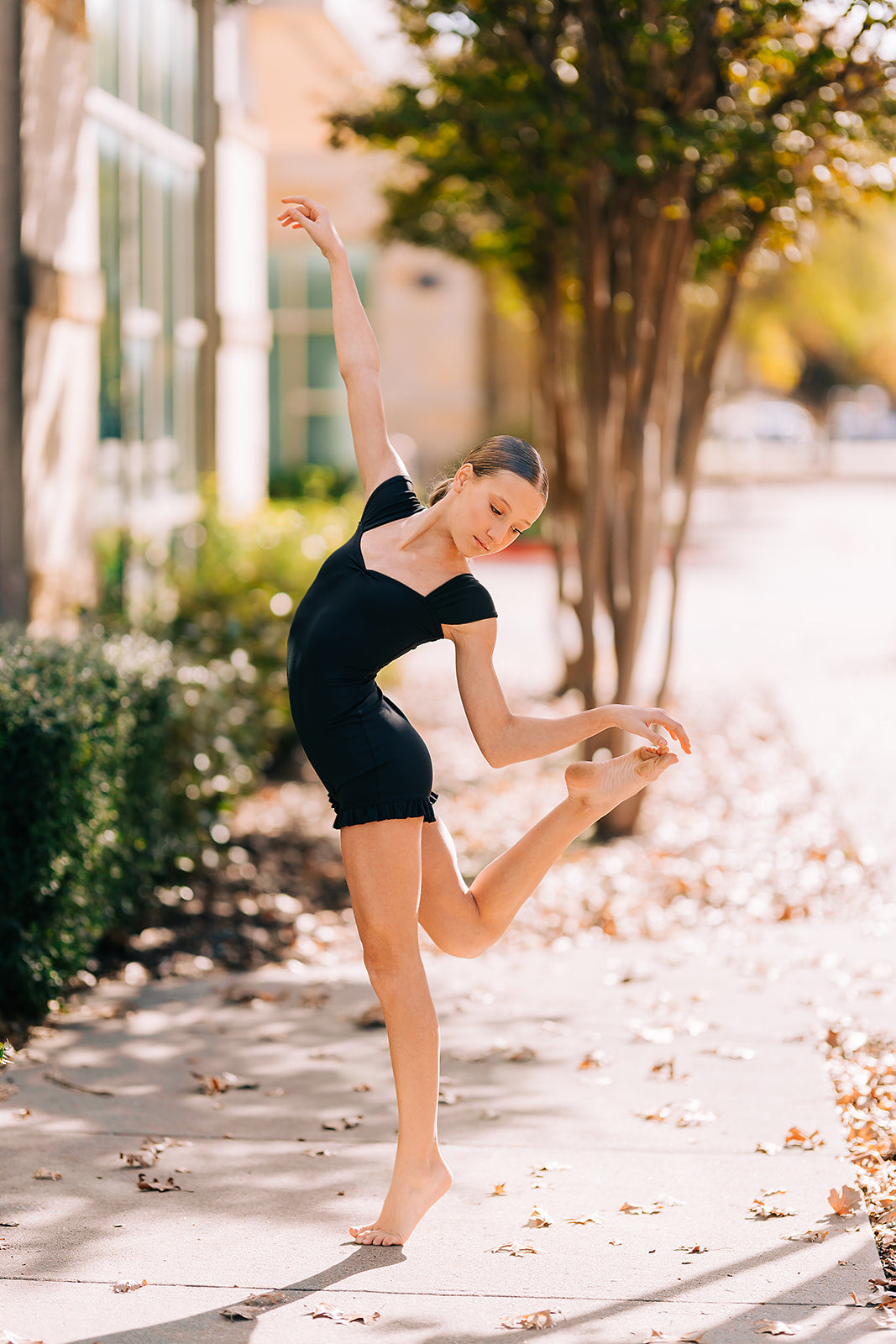 Remix Ruffle Unitard