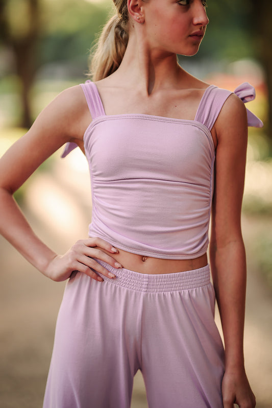 Carolina Bow Back top