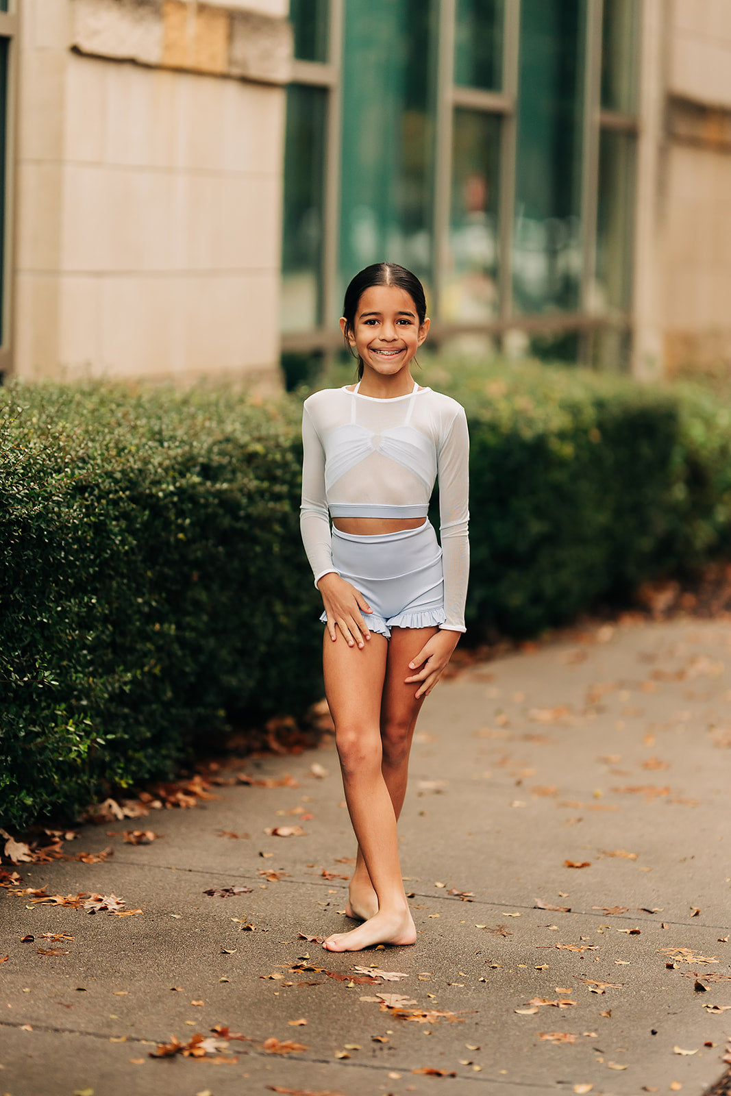 Layci Top In Mesh